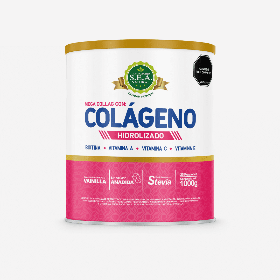 Mega Collag con Colágeno Hidrolizado x 1000 g