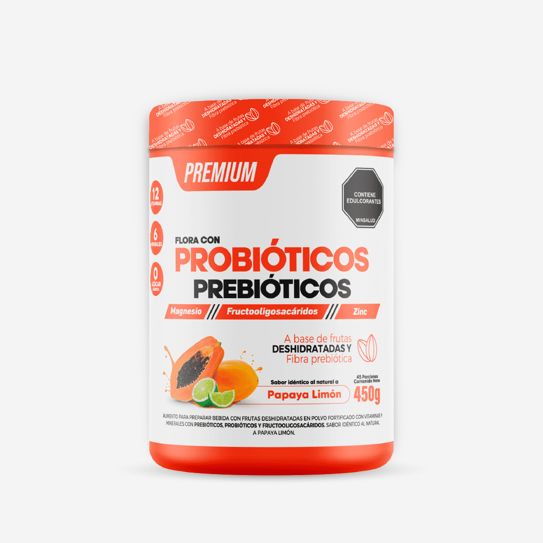 Flora con Probióticos x 450 g