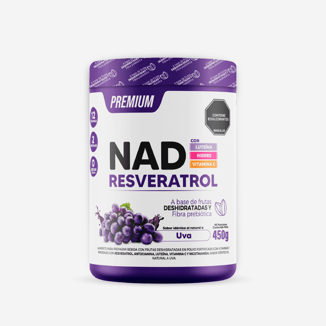Nad con Resveratrol x 450 g